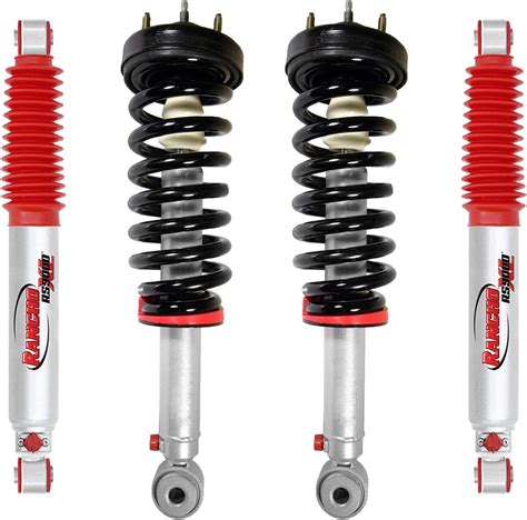 Amazon Com Rancho Suspension Quicklift Loaded Strut And Shock Kit For Ford F Wd