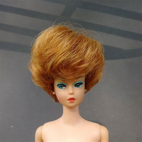 Wig Barbie Doll Size 45 Bebe Color Light Ginger Modern Doll