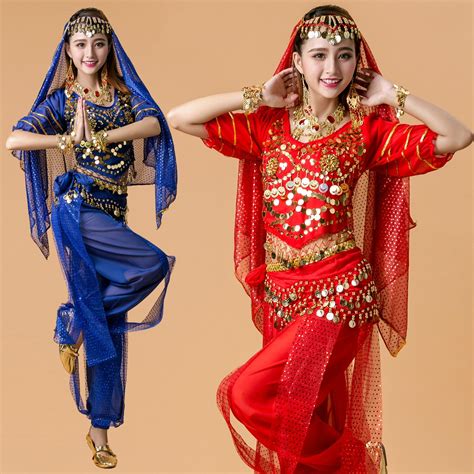 High Grade Belly Dance Outfit Costume Bollywood Costume Indian Dress