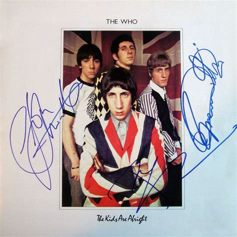Music The Who Images Psa Autographfacts