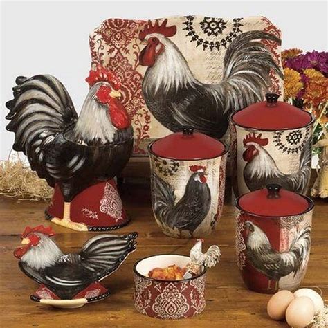 Kitchen Decor With Roosters A Fun And Vibrant Way To Add Personality