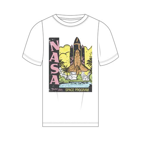 Nasa Space Program T Shirt Fexpro