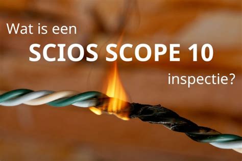 wat is een scios scope 10 inspectie inspectieland kennisbank