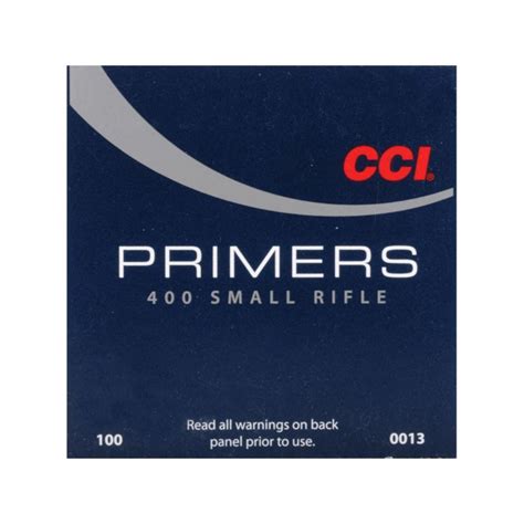 Bullseye North Cci Small Rifle Primers 400 100 Primers
