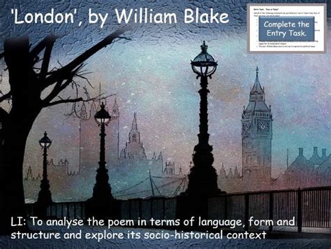 London Poem Teaching Resources