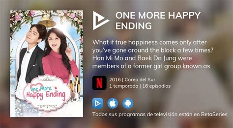 ¿dónde Ver One More Happy Ending Tv Series Streaming Online