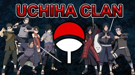 Uchiha Clan All Members And Skills ★ Youtube