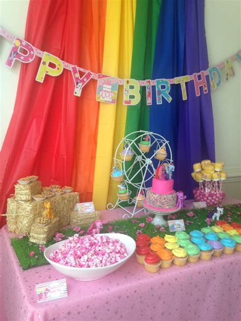 My Little Pony Birthday Party Ideas Photo 1 Of 21 Catch My Party