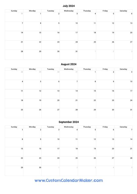 August And September 2024 Calendar Printable Benni Catrina
