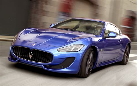 Blue Maserati Granturismo Cars Wallpapers