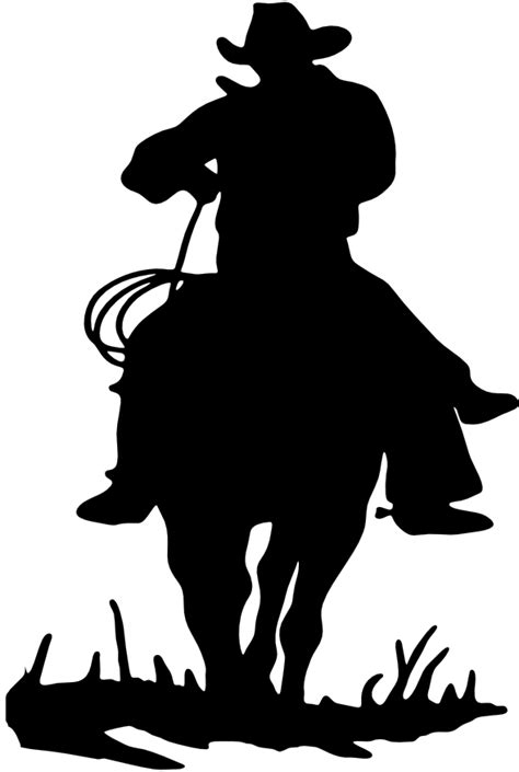 Cowboy Silhouette Transparent Png Png Play
