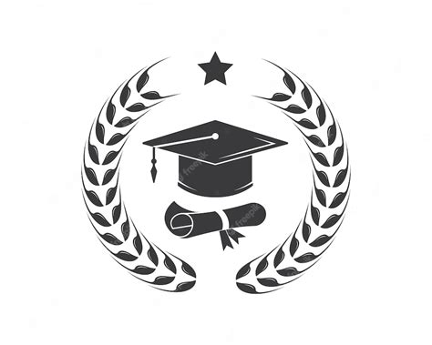 Premium Vector Graduation Cap Diploma Vector Illustration Design