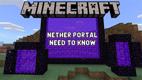 Nether Portal Need To Know Tips Tricks Linking Creating