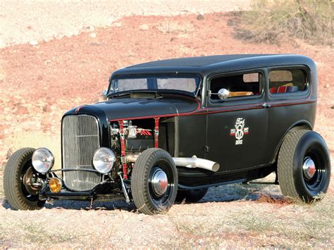 1932 Ford Tudor Sedan Hot Rod Rods Hotrod Usa 2048x1340 05 Wallpaper