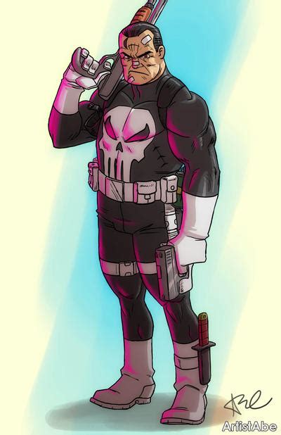 The Punisher By Artistabe On Deviantart