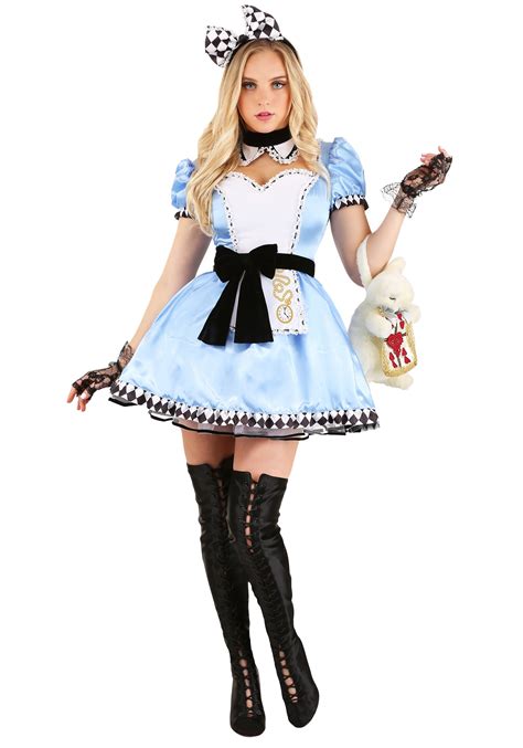 Fantasia Sedutora De Alice Para Mulheres Alluring Alice Costume For