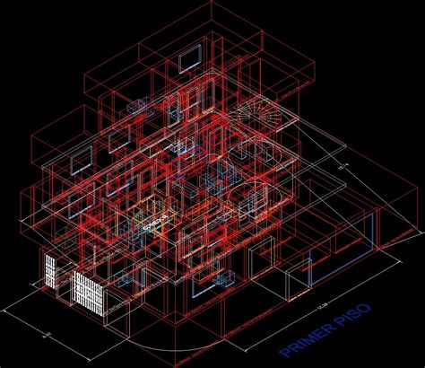 Duplex House 3d Dwg Model For Autocad Designs Cad