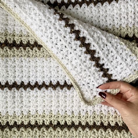 Crochet Blanket Farm Crafts V Stitch Blanket Crochet Ideas