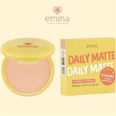 Jual Emina Daily Matte Compact Powder Shopee Indonesia