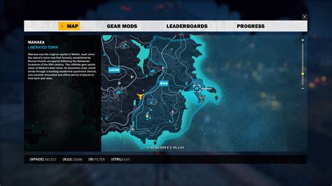 Just Cause 3 Lacos Map Maps For You