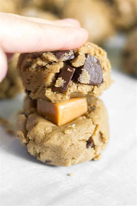 Brown Butter Salted Caramel Chocolate Chip Cookies Are A Mouthful Of