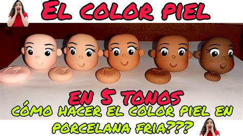 Diy Tutorial C Mo Hacer El Color Piel En Porcelana Fr A Tonos De