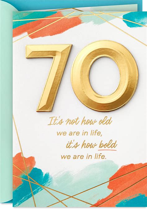 Funny Offensive 70th Birthday Cards For Women Or Men For