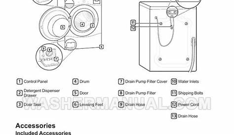 LG WM3900HWA Washing Machine Owner's Manual