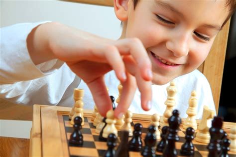Kinder Lernen Das Schachspiel