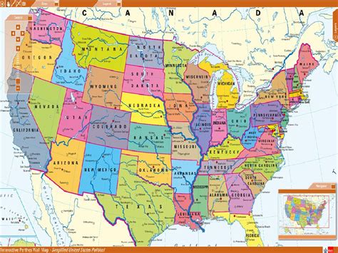 Interactive Map United States Usa Map 2018