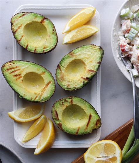 Lobster Roll Stuffed Avocados Whole30 Keto Cook At Home Mom