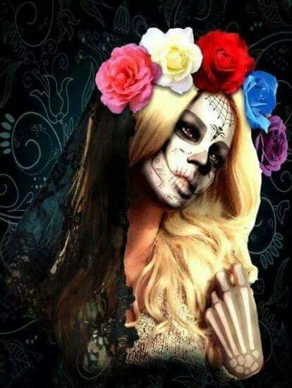 El Dia De Los Muertos Day Of The Dead Calaveras Art Sugar Skull Art
