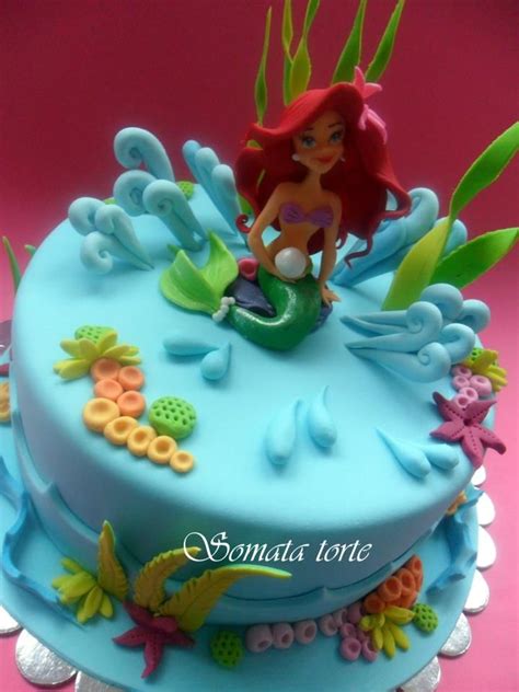 17 Best Images About Ariel Nemo Cakes Mermaids On Pinterest Birthday Cakes Mermaids And Torte