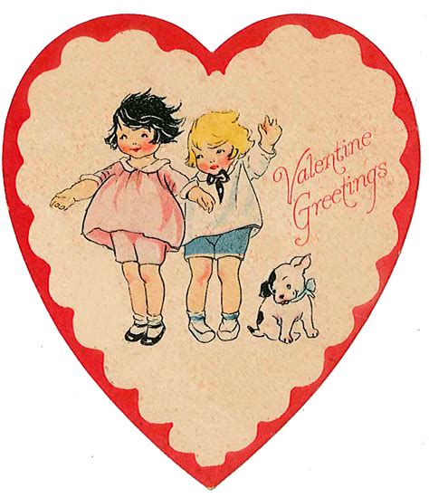 Very Merry Vintage Syle Sweet Vintage Valentine Images I Wancha For