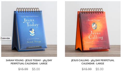 Dayspring 5 Flash Sale On Perpetual Calendars Faithful Provisions