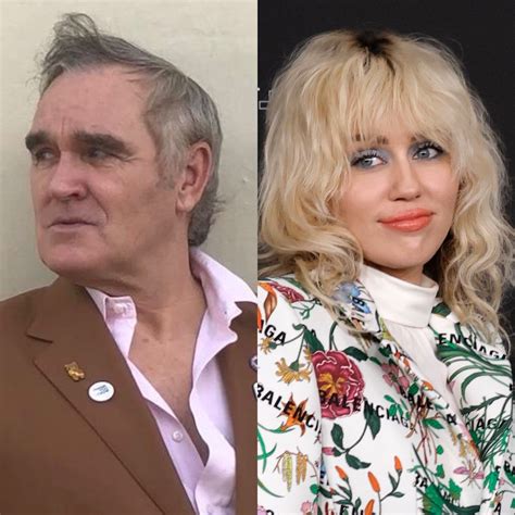morrissey splits from another label as miley cyrus wants to be remo