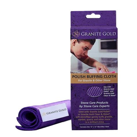 Granite Gold Polish Buffing Cloth 3 Pack Gg0091 The Home Depot