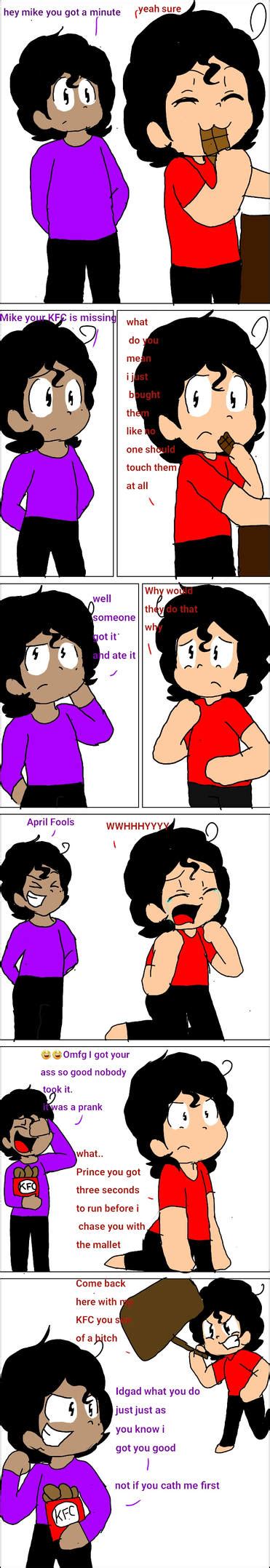Prince And Michael Jackson Comic April Fools By Mjackson5 On Deviantart