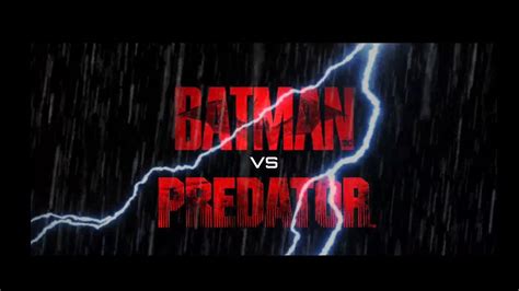 Batman Vs Predator Stop Motion Youtube