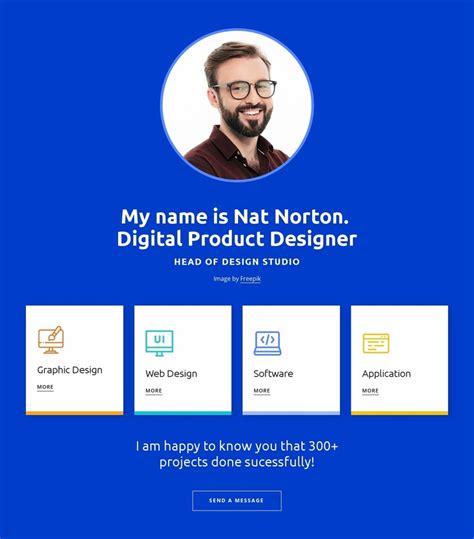 Your Designer Profile Website Design