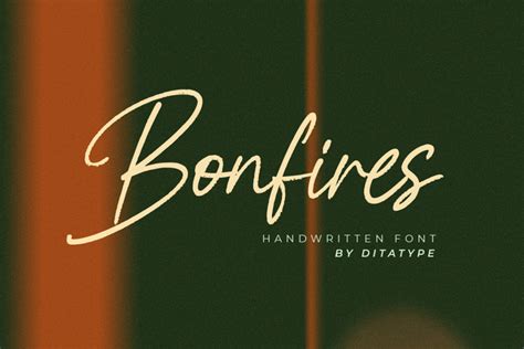 Bonfires Font Din Studio Fontspace