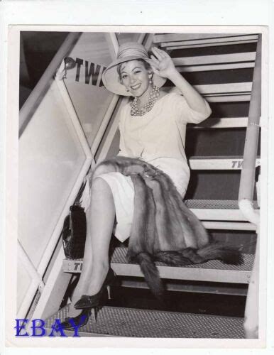 Silvia Pinal Sexy Leggy Candid Vintage Photo N Y International Airport Ebay