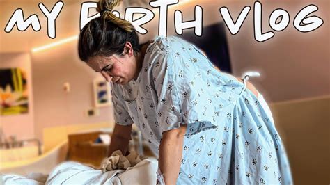 Birth Vlog Going Natural With Pitocin Contractions Part 3 Labor And Delivery Youtube