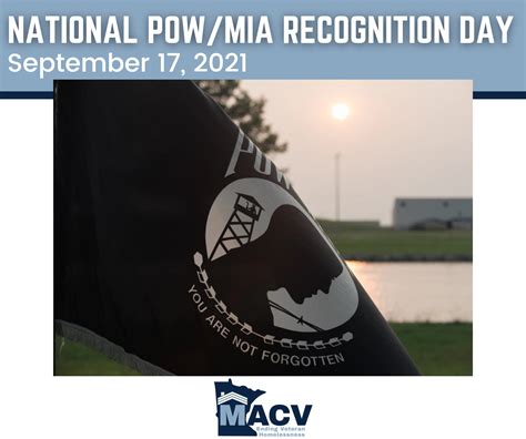 National POW MIA Recognition Day MAC V