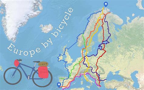 7 Long Distance Cycle Routes In Europe With Gpx Download And Map
