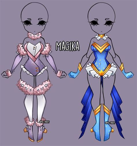 Magika Outfit Adopt Close By Miss Trinity On Deviantart Костюмы
