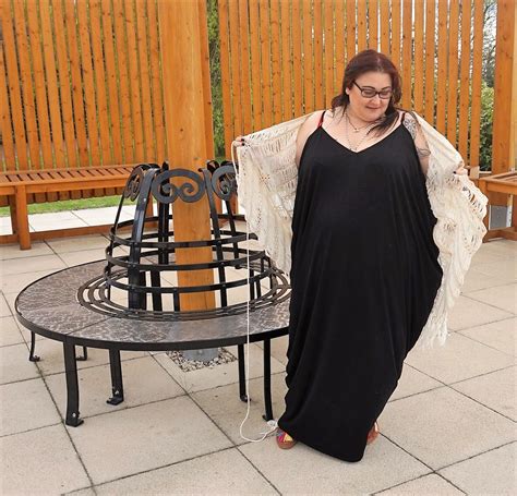 two simple ways to wear a black maxi dress love leah