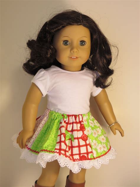 Cherry Skirt American Girl Doll Accessories Kathleen Girl Dolls