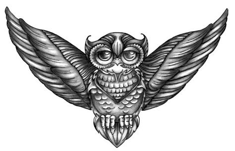 Owl Chest Tattoo I By Spookyspittle On Deviantart