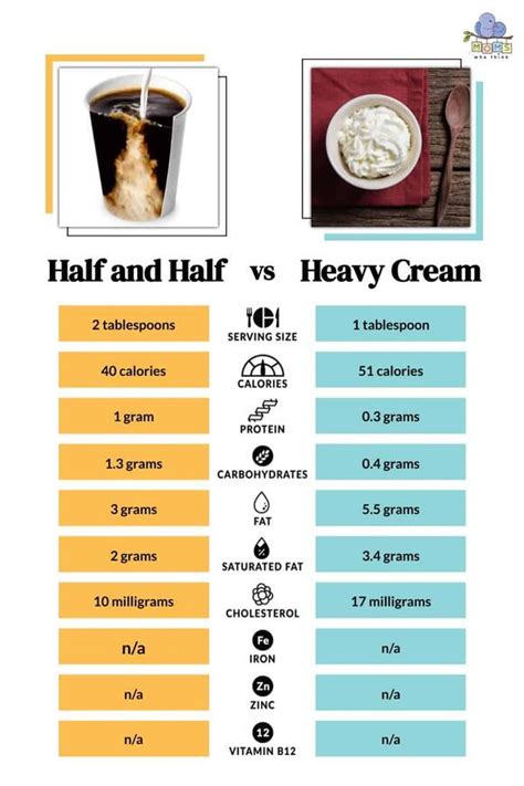 Half And Half Vs Heavy Cream Health Differences And Full Comparison